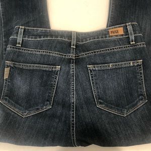 Paige jeans, high rise bell canyon size 28